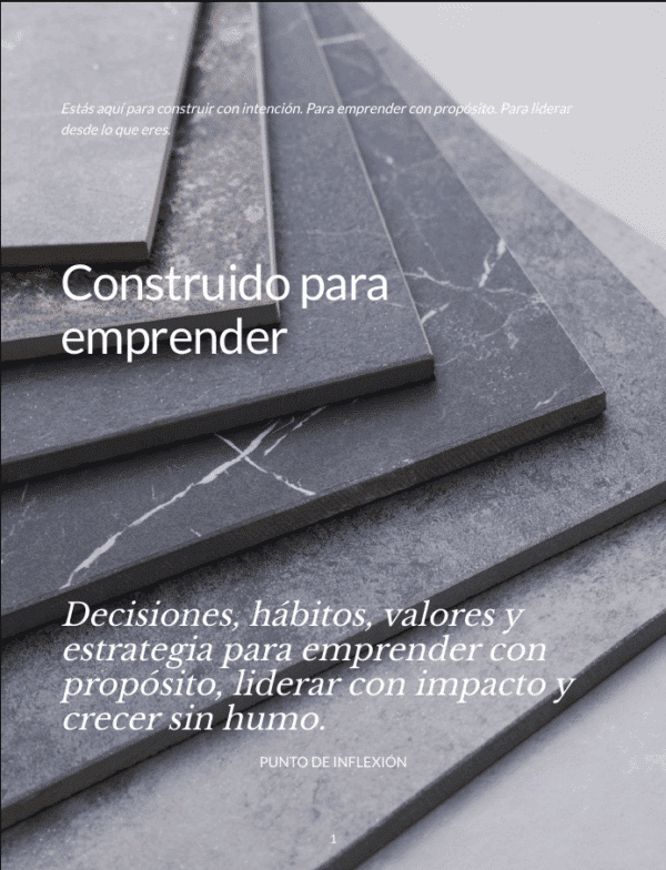 Construido para emprender